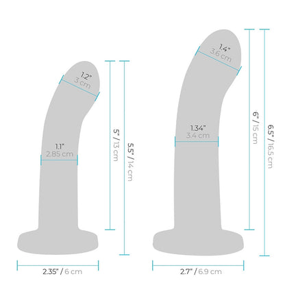 Lux Fetish 3-Piece Beginners Strap-On & Pegging Set – Assorted Colors