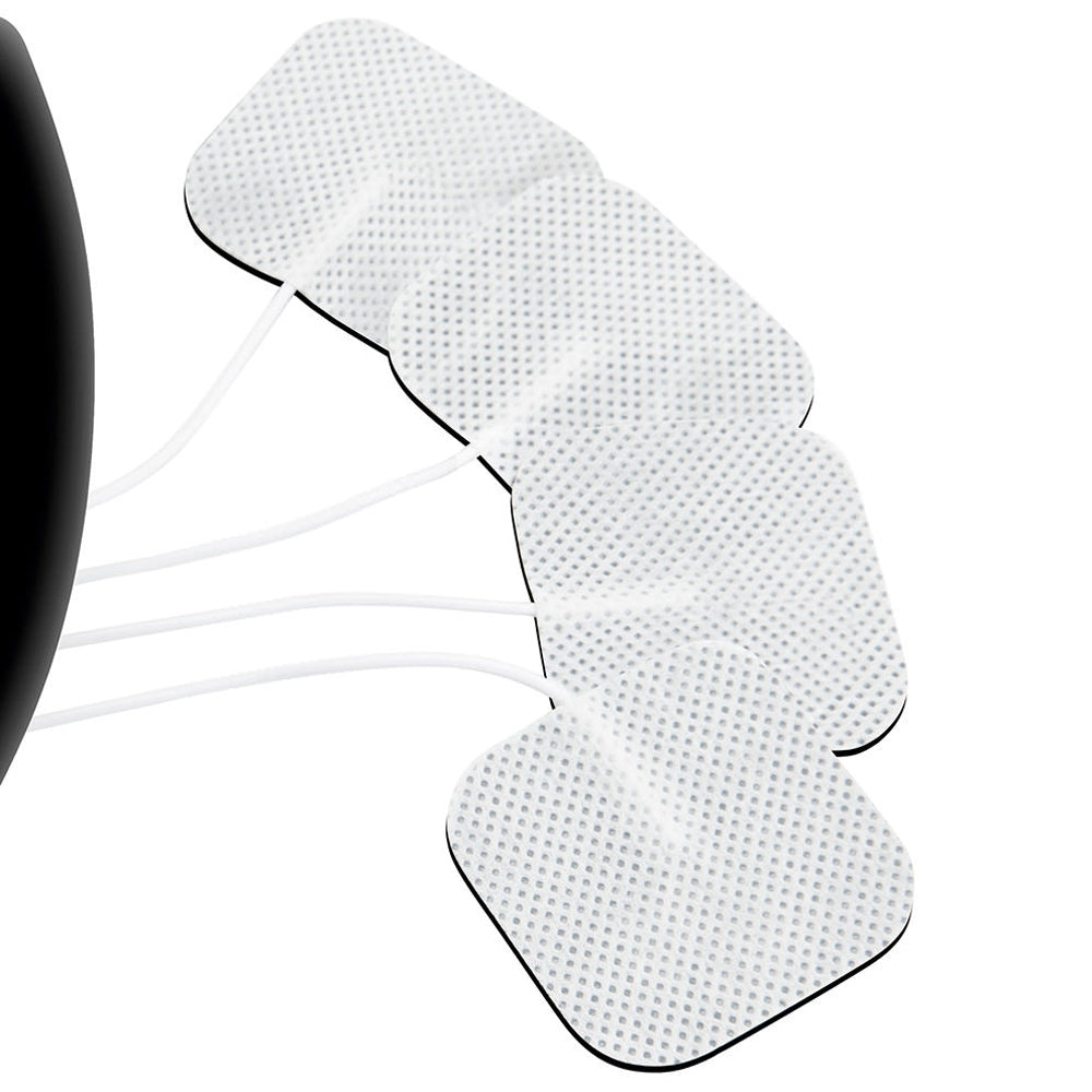 Lux Fetish Electro-Sex Kit with Stimulation Pads – White