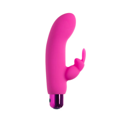 Powerbullet Alice's Bunny Rechargeable Bullet Vibrator with Silicone Rabbit Sleeve – Pink