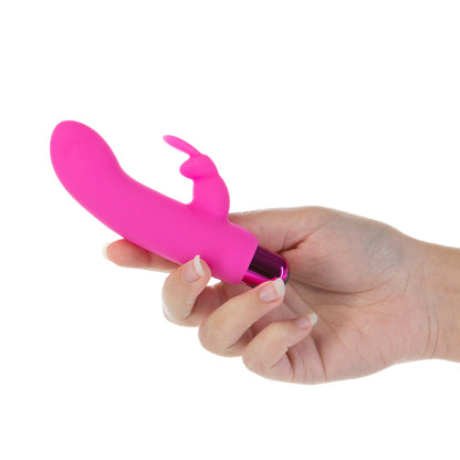 Powerbullet Alice's Bunny Rechargeable Bullet Vibrator with Silicone Rabbit Sleeve – Pink