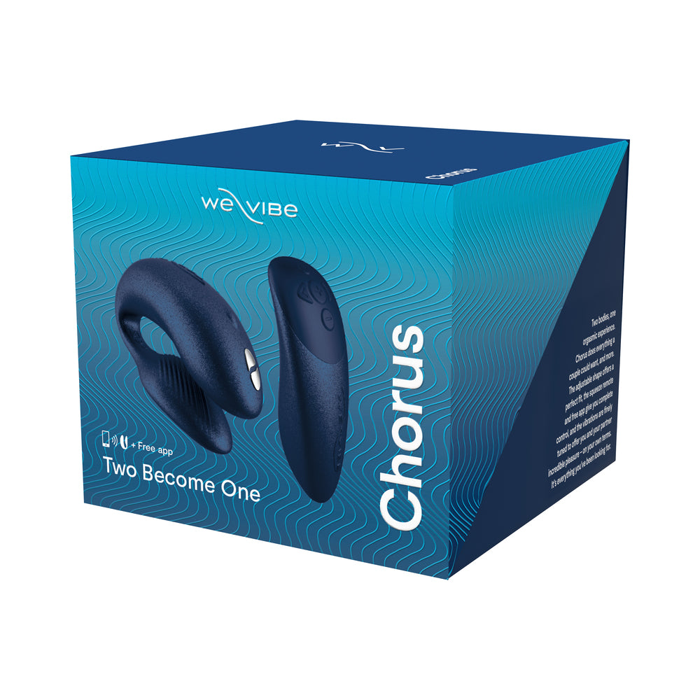 We-Vibe Chorus Couples Vibrator with Touch-Sense Controls – Cosmic Blue