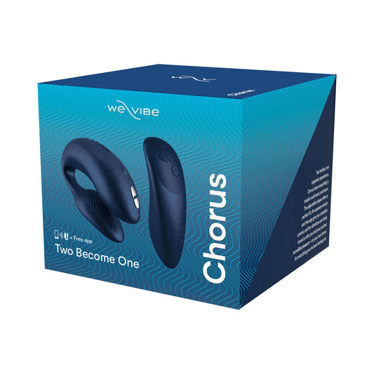 We-Vibe Chorus Couples Vibrator with Touch-Sense Controls – Cosmic Blue