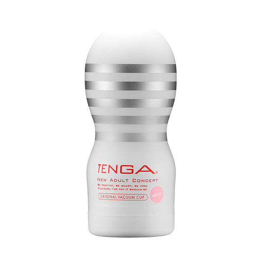 Tenga Original Vacuum Cup Gentle – Disposable Personal Stroker – White