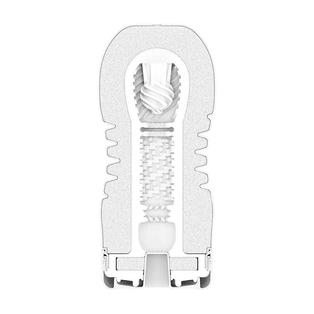Tenga Rolling Head Cup Gentle – Disposable Male Masturbator – White