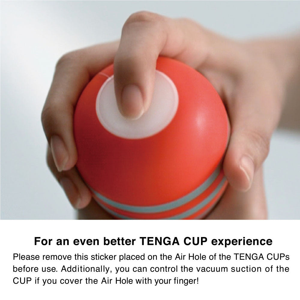 Tenga Rolling Head Cup Gentle – Disposable Male Masturbator – White