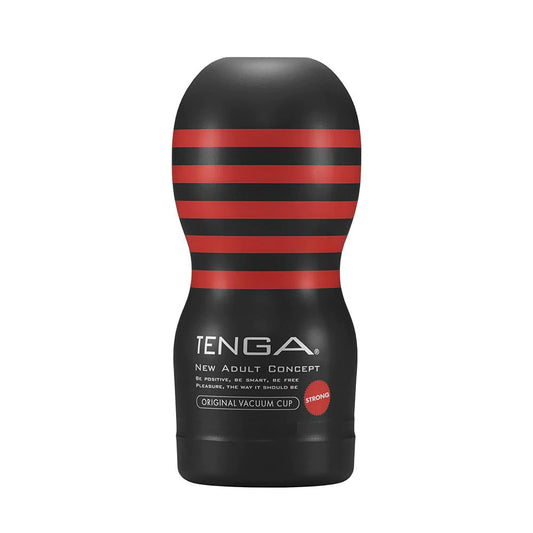 Tenga Original Vacuum Cup Strong – Male Masturbator – Black