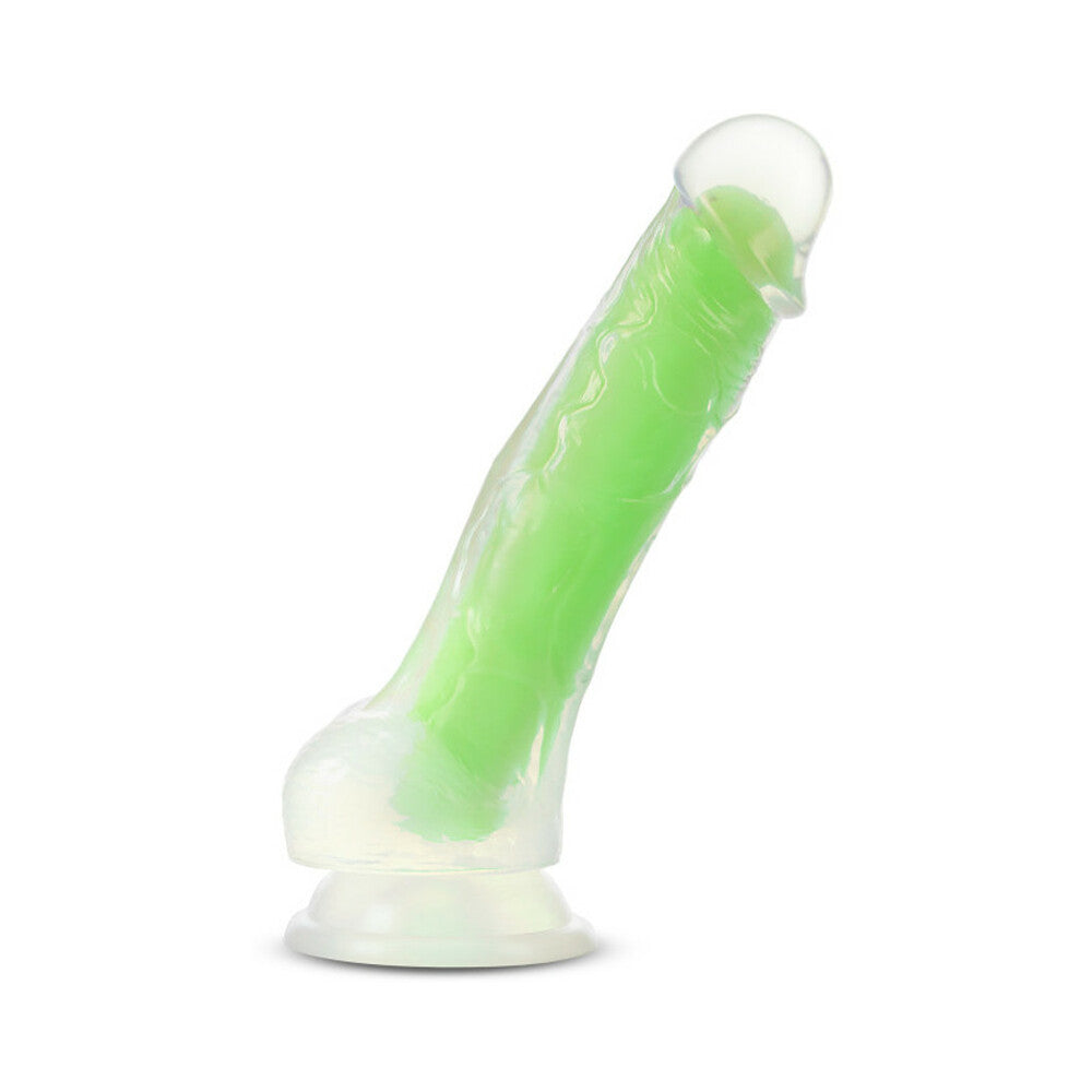 Neo Elite Glow-In-The-Dark Viper 7-Inch Dual-Density Dildo - Neon Green