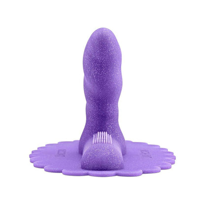 The Cowgirl Uni Horn Twisted Textured Silicone Attachment – Purple