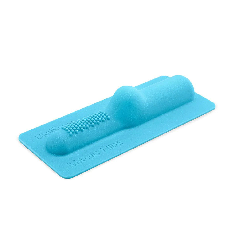 The Cowgirl Unicorn Magic Hide Attachment – Non-Penetrative Silicone – Blue