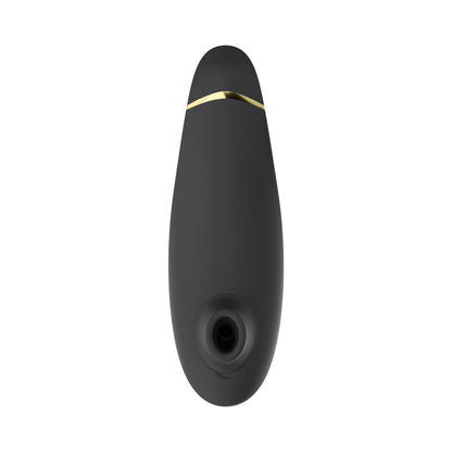 Womanizer Premium 2 Rechargeable Silicone Clitoral Stimulator with Pleasure Air Technology - Black