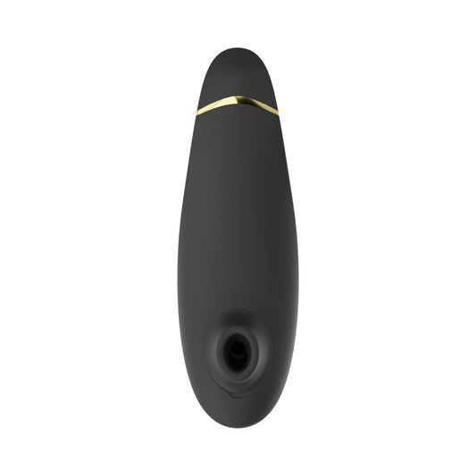Womanizer Premium 2 Rechargeable Silicone Clitoral Stimulator with Pleasure Air Technology - Black