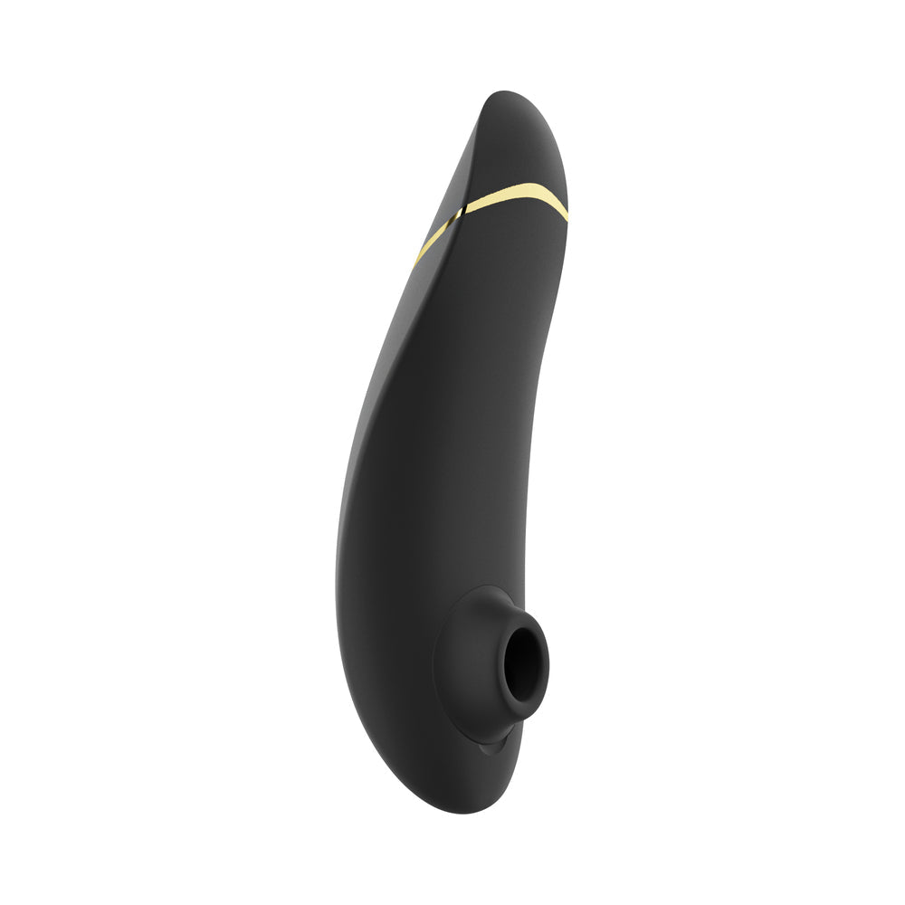 Womanizer Premium 2 Rechargeable Silicone Clitoral Stimulator with Pleasure Air Technology - Black