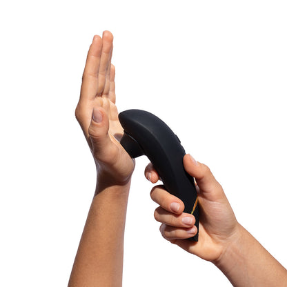 Womanizer Premium 2 Rechargeable Silicone Clitoral Stimulator with Pleasure Air Technology - Black