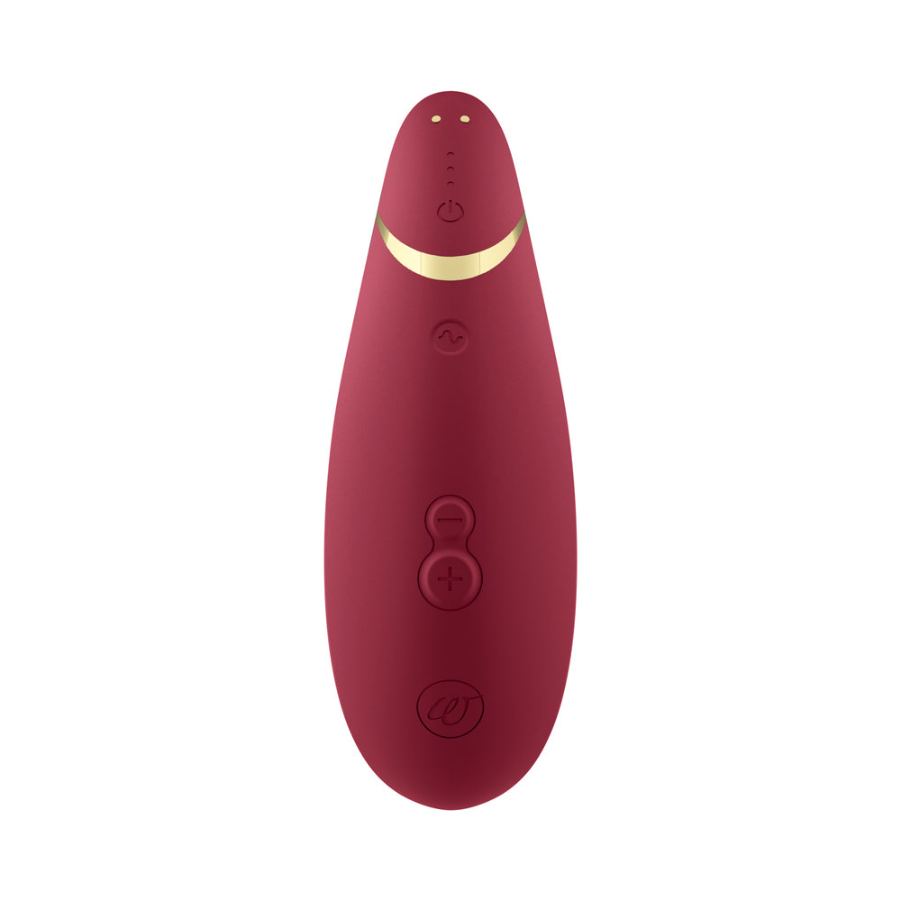 Womanizer Premium 2 Clitoral Stimulator with Pleasure Air Technology – Bordeaux