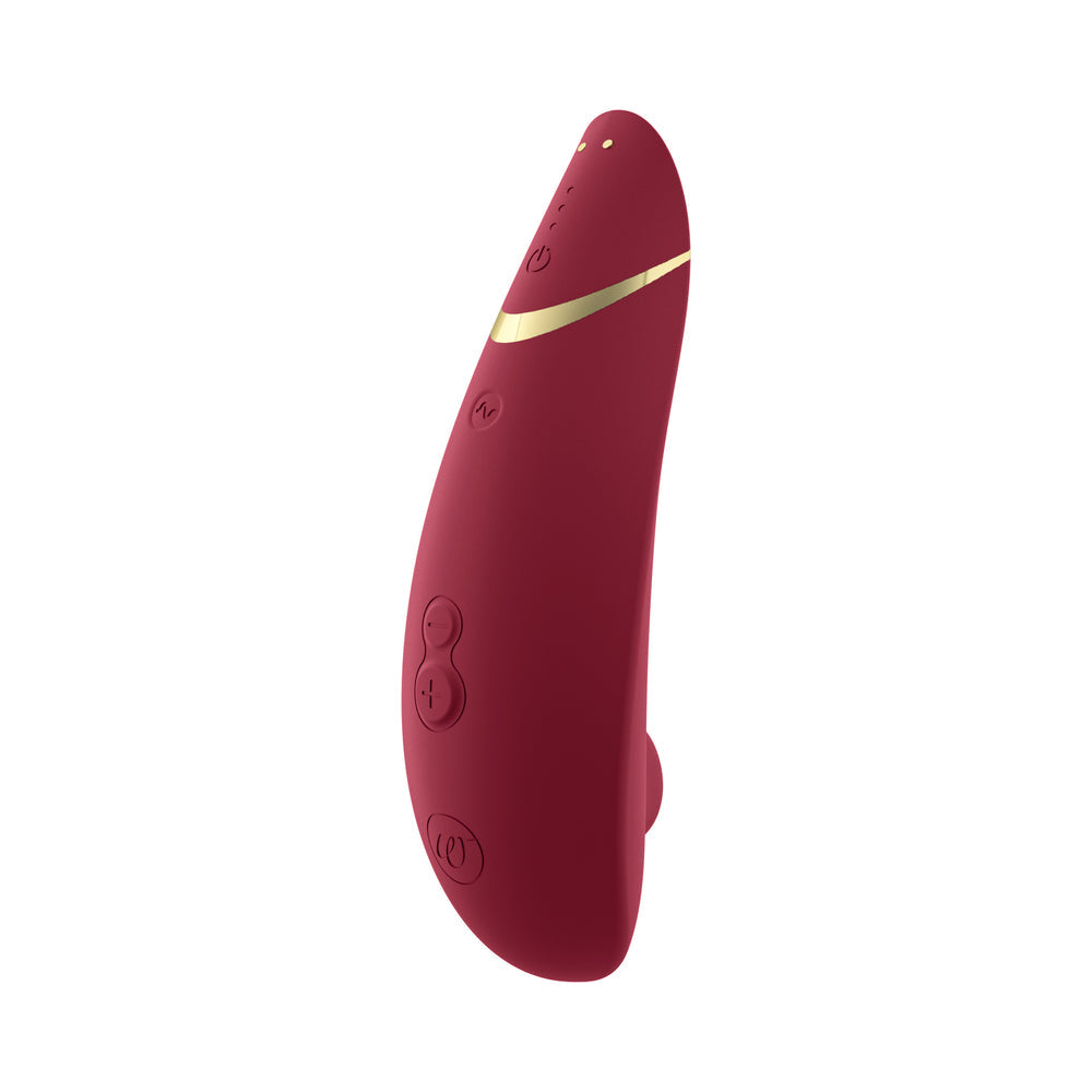 Womanizer Premium 2 Clitoral Stimulator with Pleasure Air Technology – Bordeaux