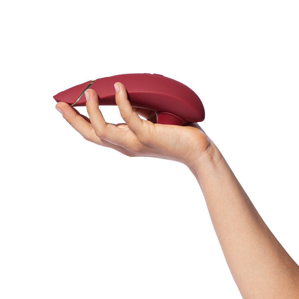 Womanizer Premium 2 Clitoral Stimulator with Pleasure Air Technology – Bordeaux