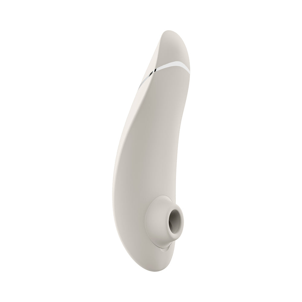 Womanizer Premium 2 Clitoral Stimulator with Pleasure Air Technology - Warm Gray