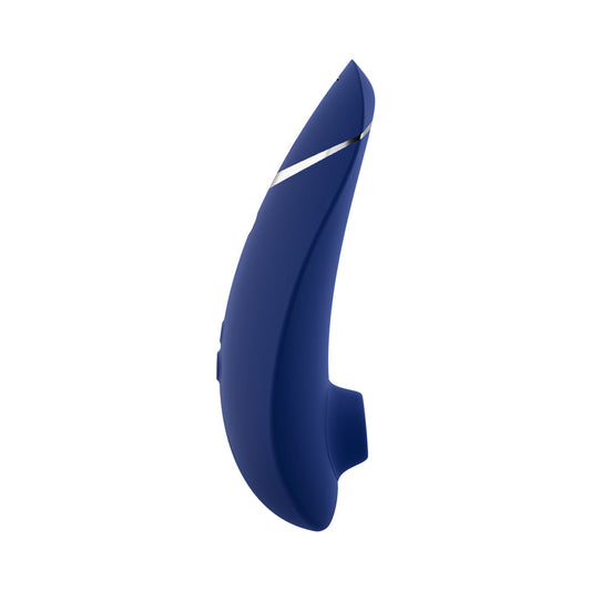 Womanizer Premium 2 Rechargeable Silicone Clitoral Stimulator with Autopilot – Blueberry