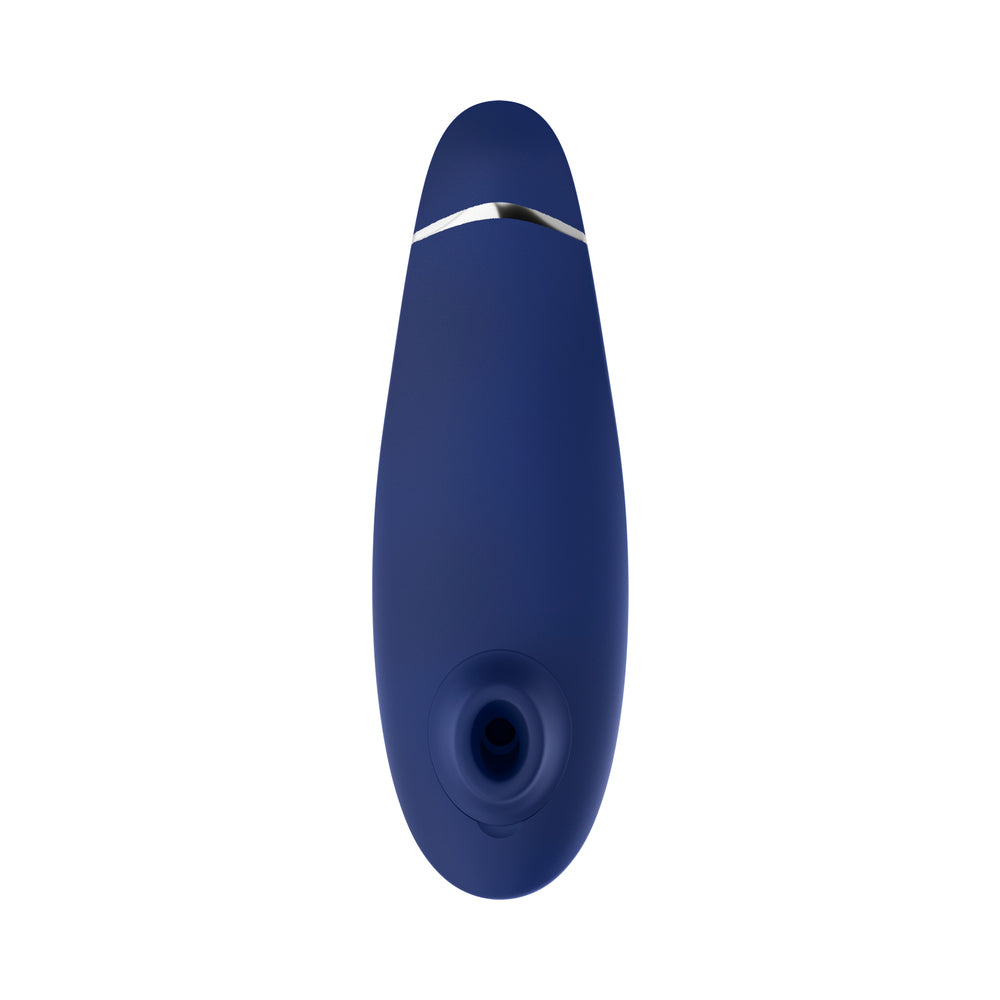 Womanizer Premium 2 Rechargeable Silicone Clitoral Stimulator with Autopilot – Blueberry