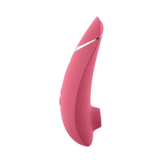 Womanizer Premium 2 Clitoral Stimulator with Pleasure Air Technology - Raspberry