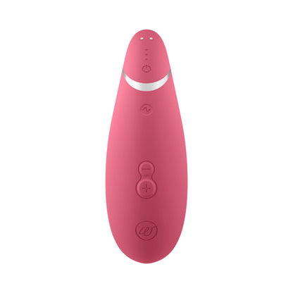 Womanizer Premium 2 Clitoral Stimulator with Pleasure Air Technology - Raspberry