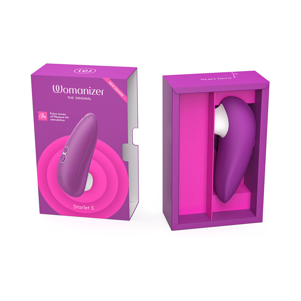 Womanizer Starlet 3 Rechargeable Silicone Clitoral Stimulator - Violet