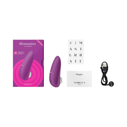 Womanizer Starlet 3 Rechargeable Silicone Clitoral Stimulator - Violet