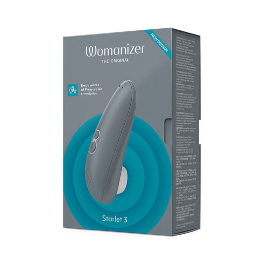 Womanizer Starlet 3 Clitoral Stimulator with Pleasure Air Technology – Gray