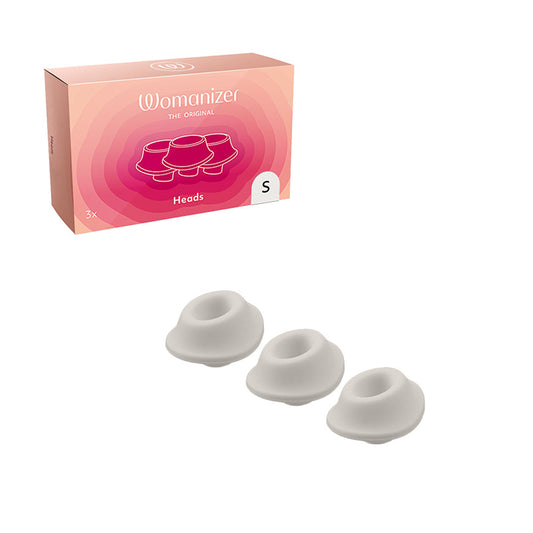 Womanizer Type A Replacement Stimulation Heads – Warm Gray, Size S