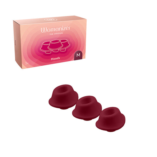 Womanizer Type A Replacement Stimulation Heads – Bordeaux M