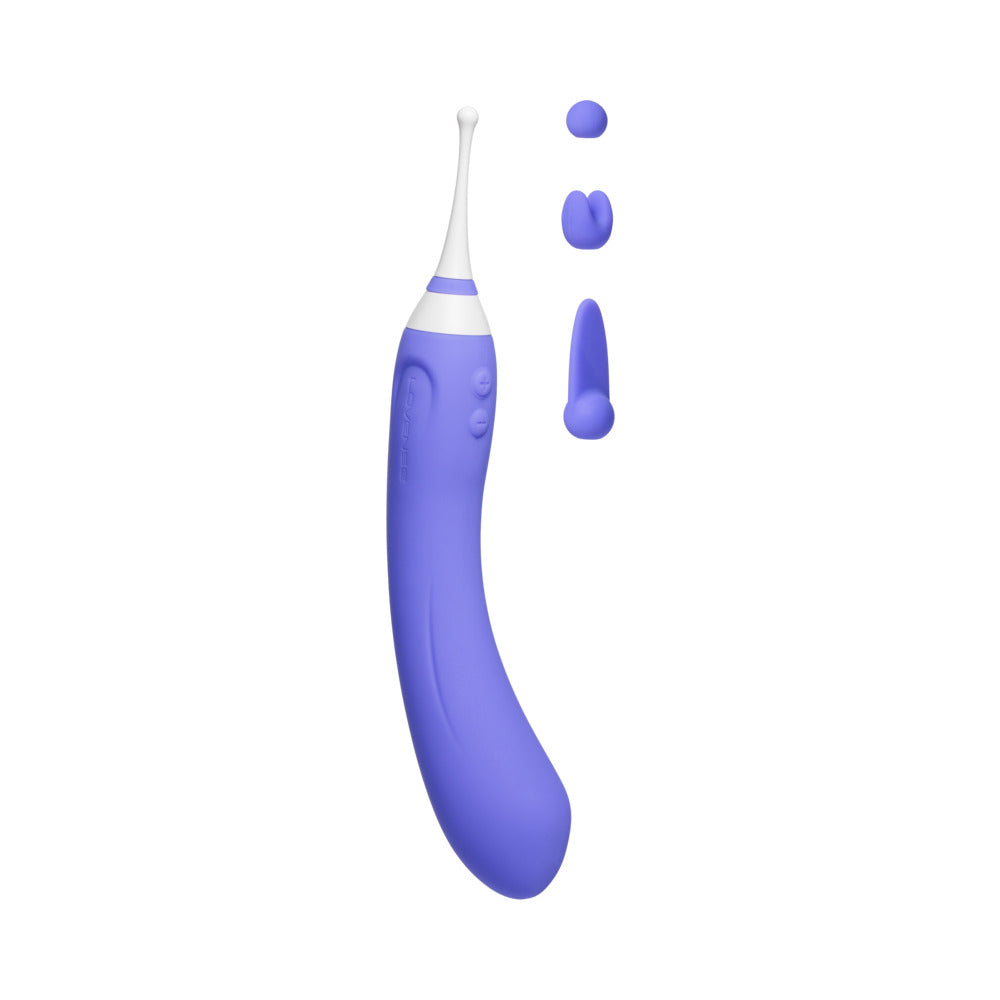 Lovense Hyphy Bluetooth Remote-Controlled Dual-End Vibrator – Purple