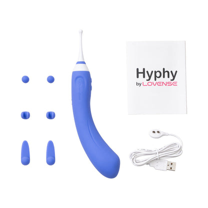 Lovense Hyphy Bluetooth Remote-Controlled Dual-End Vibrator – Purple