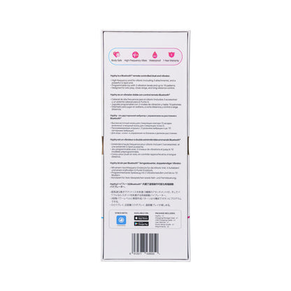 Lovense Hyphy Bluetooth Remote-Controlled Dual-End Vibrator – Purple