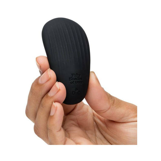 Fifty Shades of Grey Sensation Clitoral Vibrator – Rechargeable Silicone – Black