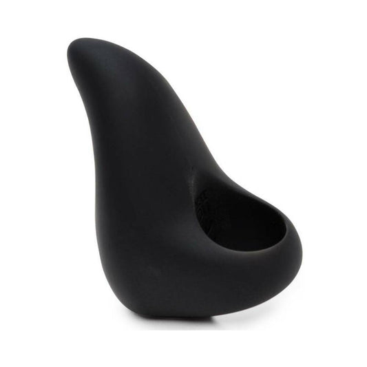 Fifty Shades of Grey Sensation Rechargeable Silicone Finger Vibrator - Black