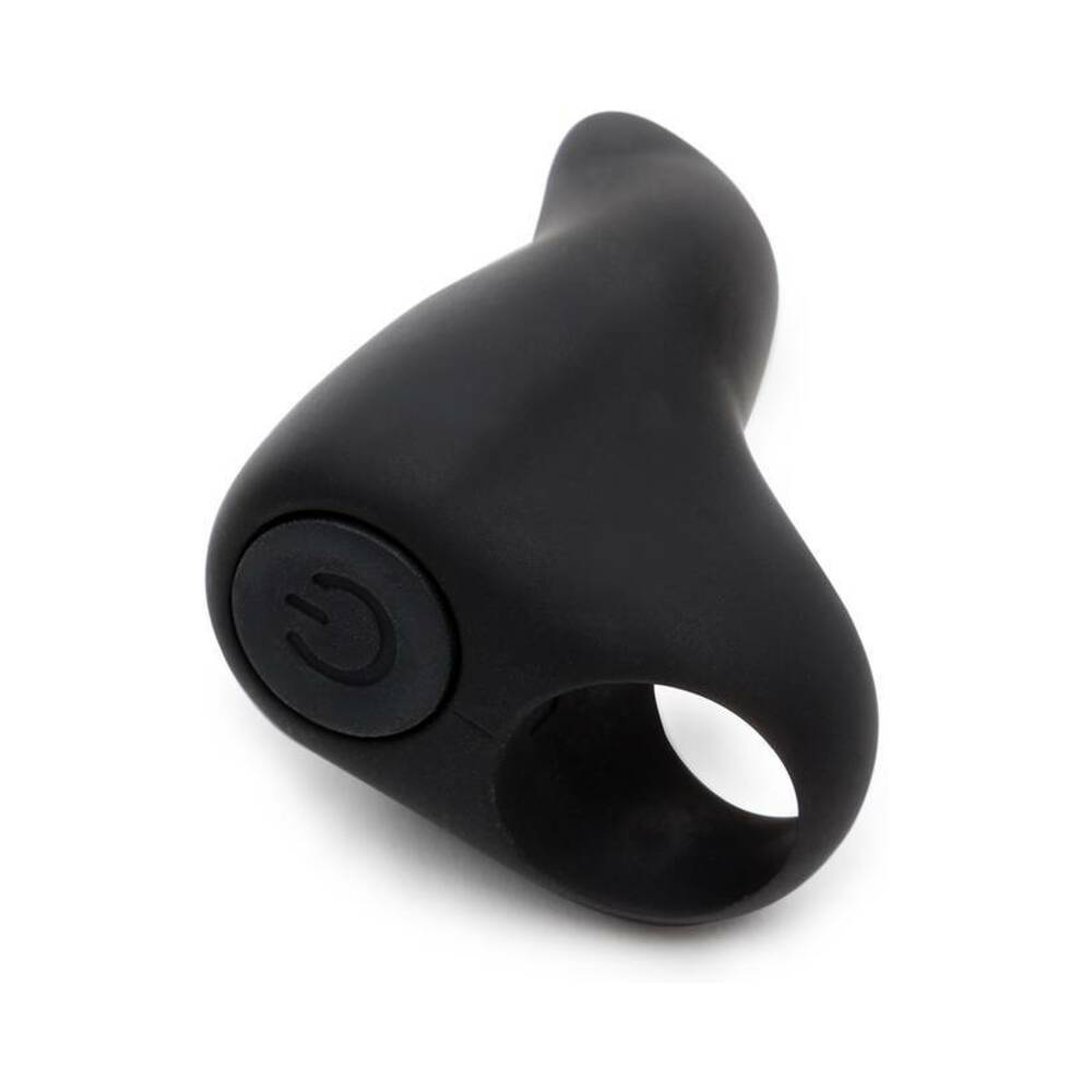 Fifty Shades of Grey Sensation Rechargeable Silicone Finger Vibrator - Black