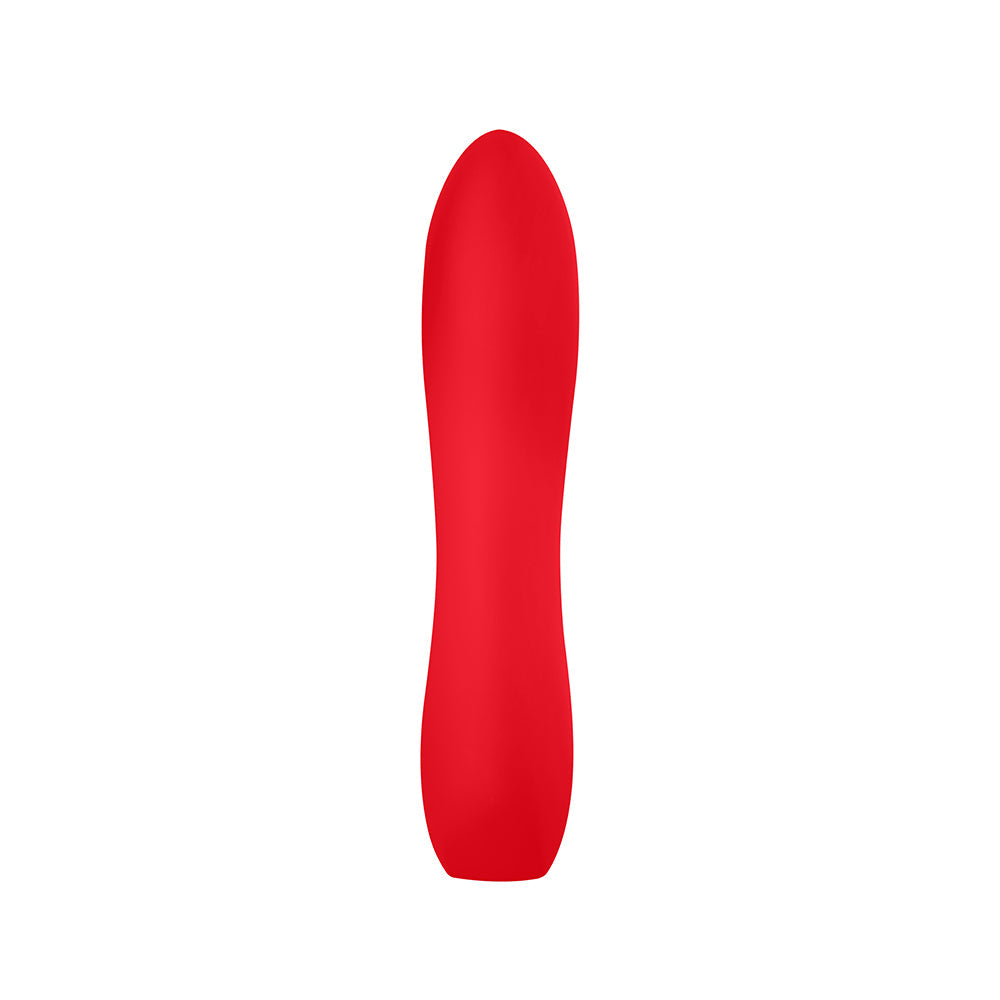 Luv Inc LB72 Large Silicone Bullet Vibrator – Red