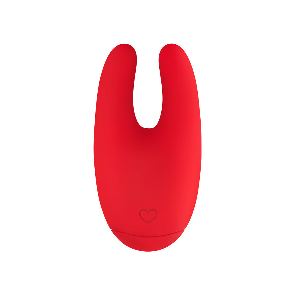 Luv Inc Bu89 Mini Bunny Rechargeable Silicone Vibrator – Red