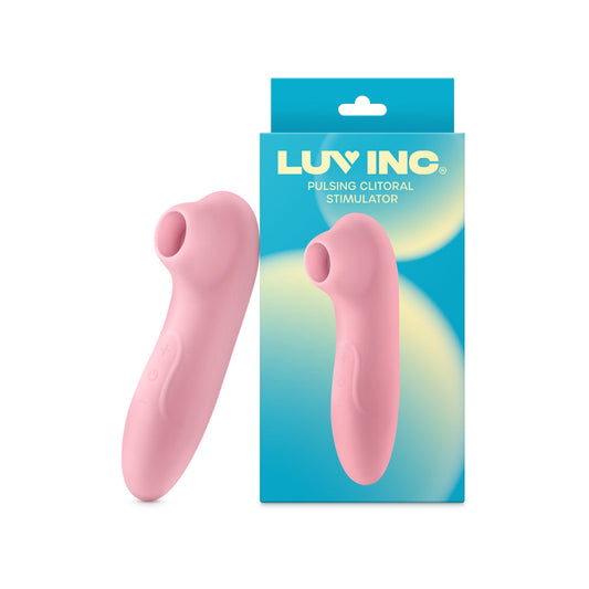 Luv Inc Cs19 Pulsing Clitoral Stimulator – Light Pink