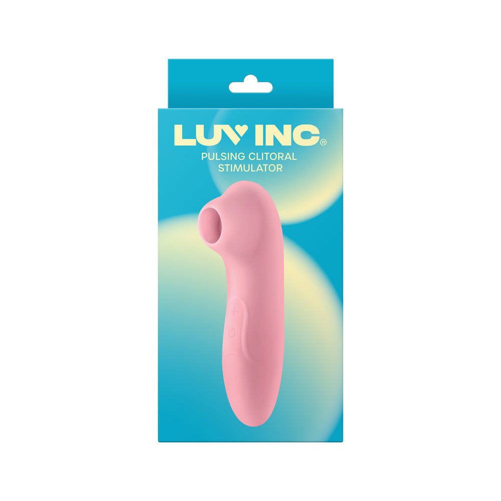 Luv Inc Cs19 Pulsing Clitoral Stimulator – Light Pink