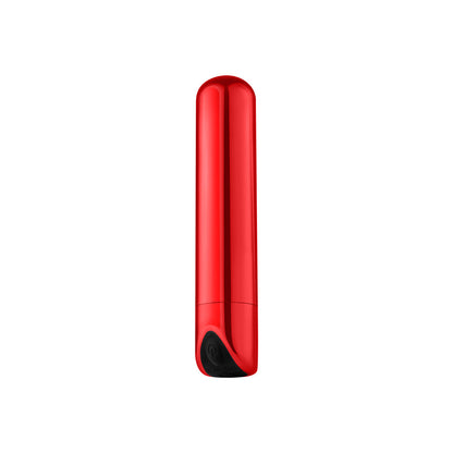 Luv Inc SB33 Shiny Bullet Vibrator – Red – 10 Vibration Modes