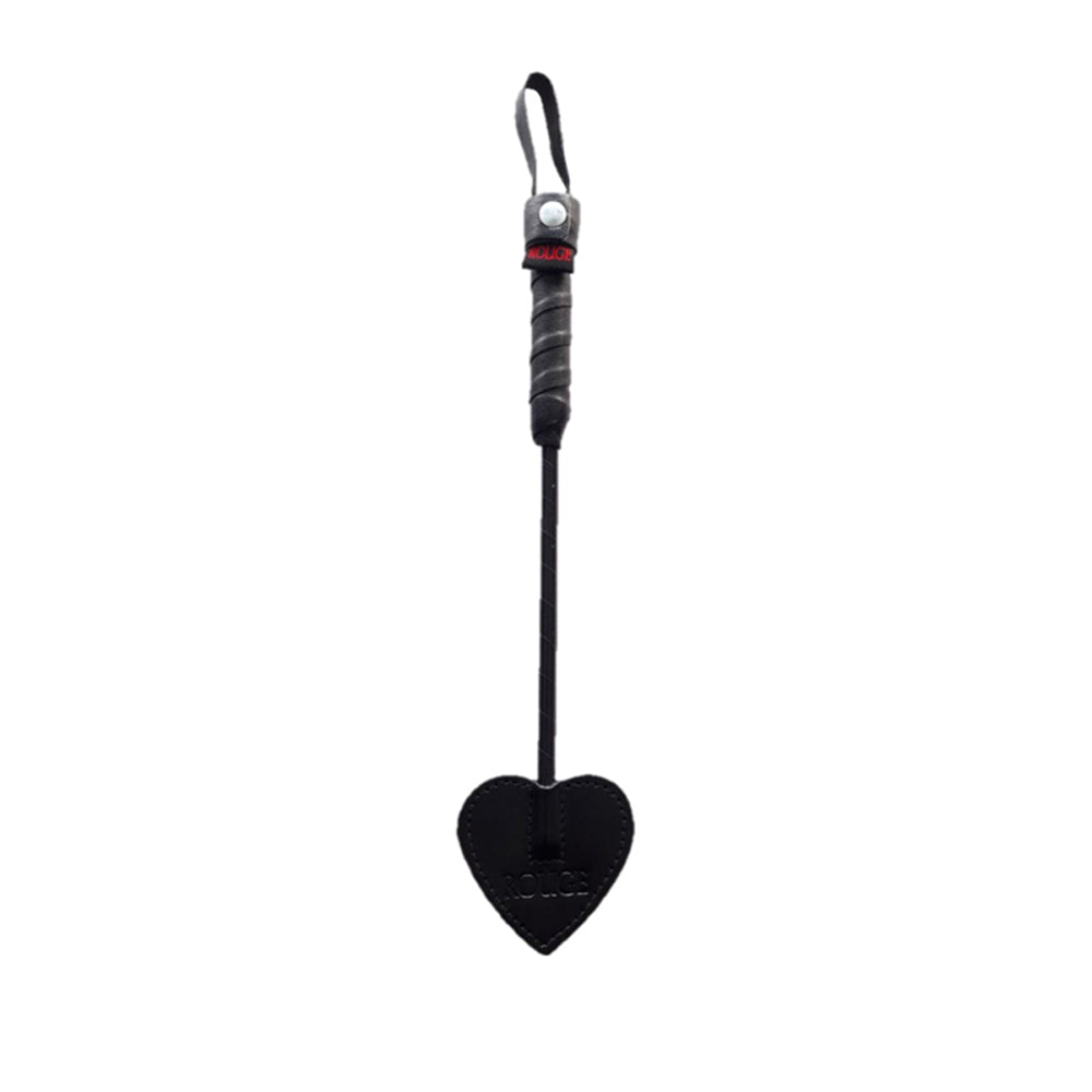 Rouge Mini Spade Paddle 10 in. Black Leather Paddle