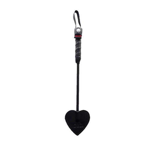 Rouge Mini Spade Paddle 10 in. Black Leather Paddle
