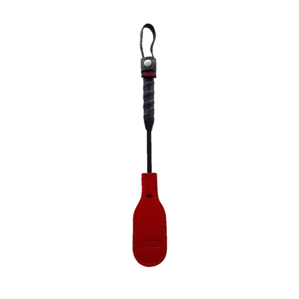Rouge Mini Oval Paddle 10 in. Leather Paddle – Red