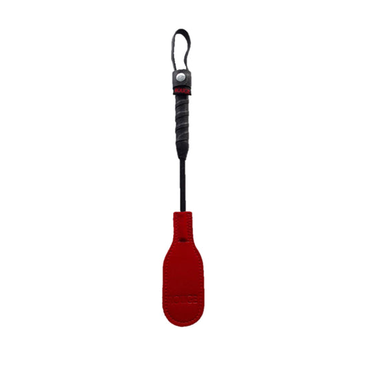 Rouge Mini Oval Paddle 10 in. Leather Paddle – Red