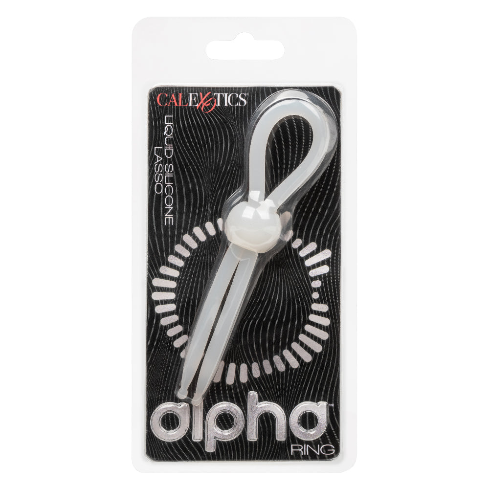 Alpha Liquid Silicone Lasso – Adjustable Comfort Enhancer – White