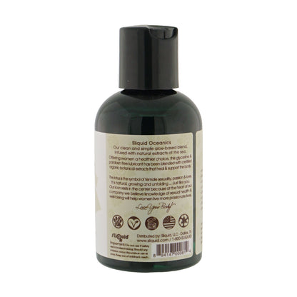 Sliquid Oceanics Aloe-Based Lubricant with Seaweed Extracts – 4.2 Fl Oz