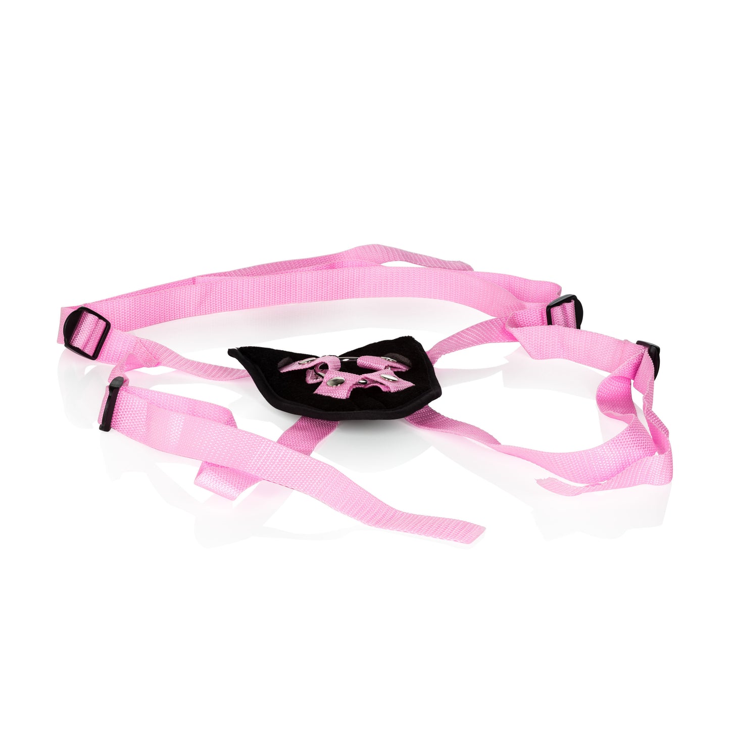 CalExotics Shanes World Harness With Stud – Pink – Adjustable Harness with Dong