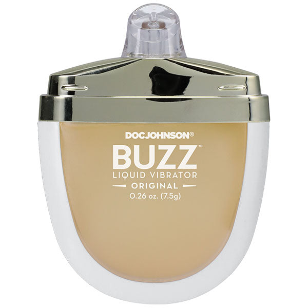 Doc Johnson Buzz Liquid Vibrator – Stimulating Clitoral Gel – 0.26 Oz