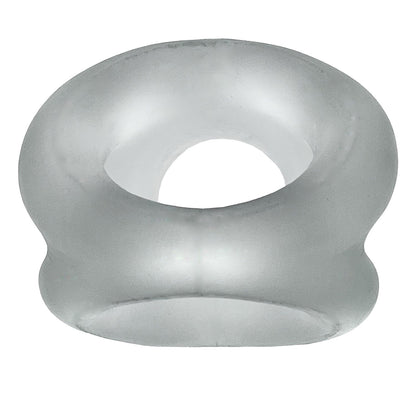 Oxballs Tri-Squeeze Cocksling - Clear - Versatile Ballstretcher and Sling